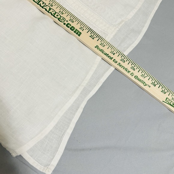 House of Harlow 1960 Sleeveless Linen White Top Sz M - Picture 6 of 8